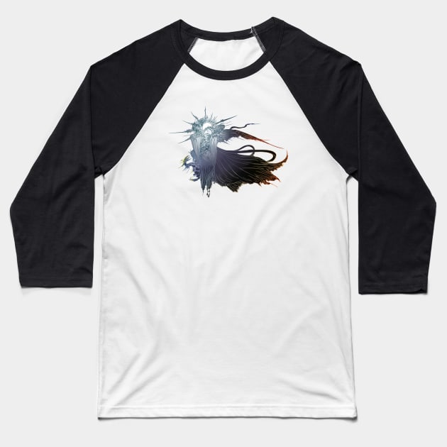 Final Fantasy XV (15) Logo Baseball T-Shirt by Kittyrache